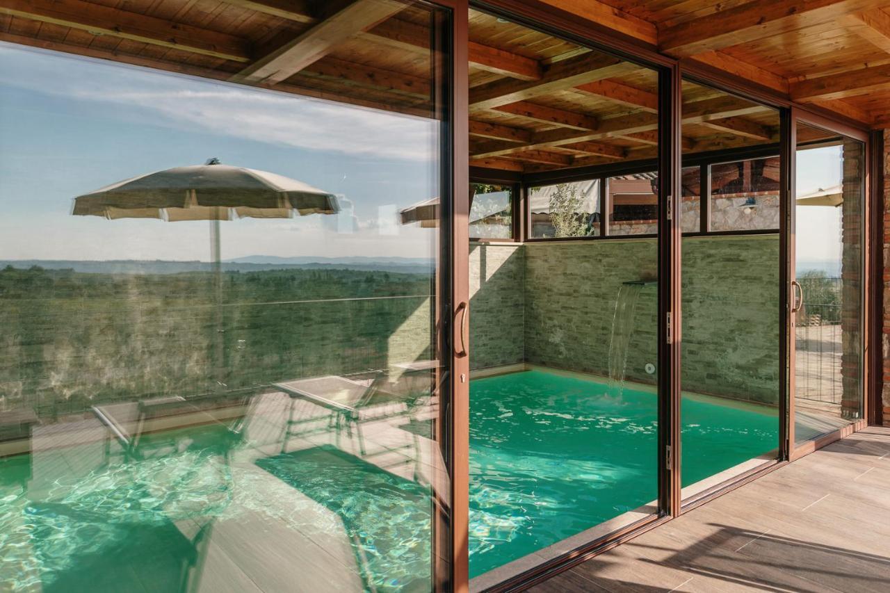 Borgo Villa A Sesta San Gusme Exterior foto