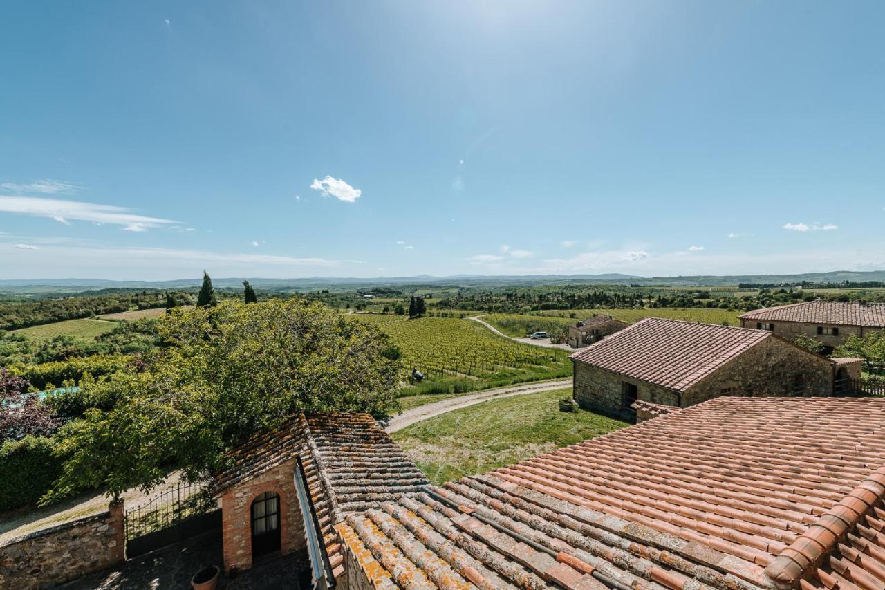 Borgo Villa A Sesta San Gusme Exterior foto