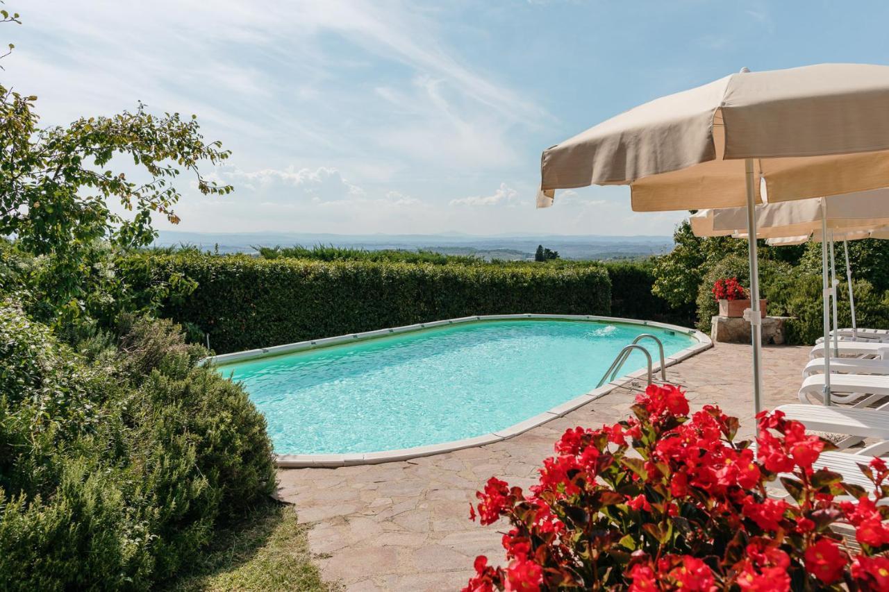 Borgo Villa A Sesta San Gusme Exterior foto
